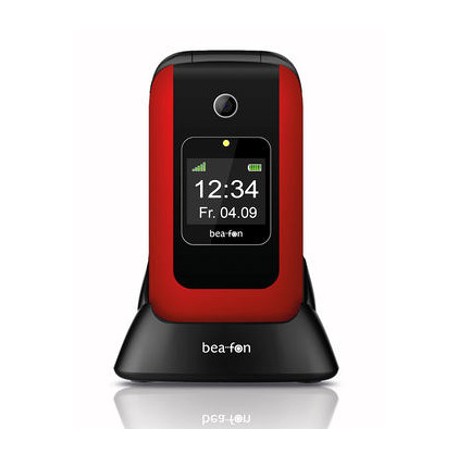 Telefono movil facil uso Beafon SL670 libre rojo