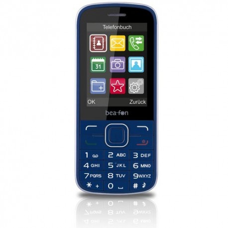 Telefono movil básico Beafon C150 libre azul
