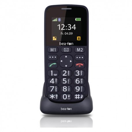 Telefono movil facil uso Beafon SL140 libre negro