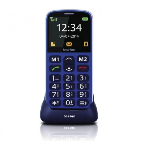 Telefono movil facil uso Beafon SL320 libre azul