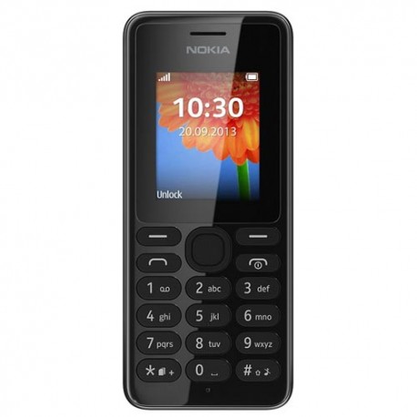 Telefono Movil  Nokia 108 libre negro