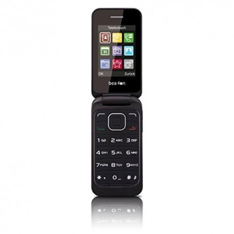 Telefono movil básico Beafon C260 libre rojo