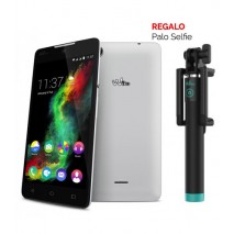 Telefono movil Wiko Rainbow Lite Selfie dual sim libre blanco