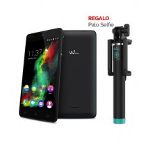 Telefono movil Wiko Rainbow Lite Selfie dual sim libre negro