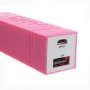 Power Bank tetra brick 2600 mAh rosa
