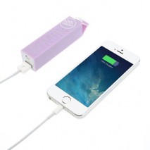 Power Bank tetra brick 2600 mAh purpura