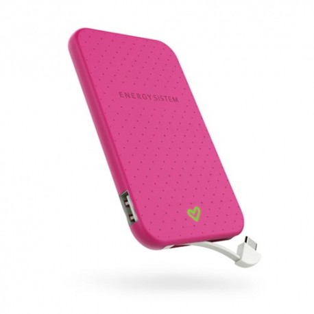 Power Bank  Energy Sistem 2500 mAh rosa
