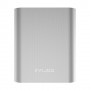 Power Bank Innjoo 10000 mAh color plata con conector Lightning / micro usb
