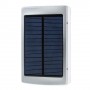 Power Bank Solar 5000 mAh 3 modos de luz led plata