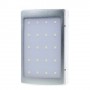 Power Bank Solar 5000 mAh 3 modos de luz led plata