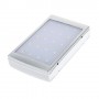 Power Bank Solar 5000 mAh 3 modos de luz led plata