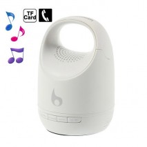Altavoz portatil Bluetooth blanco