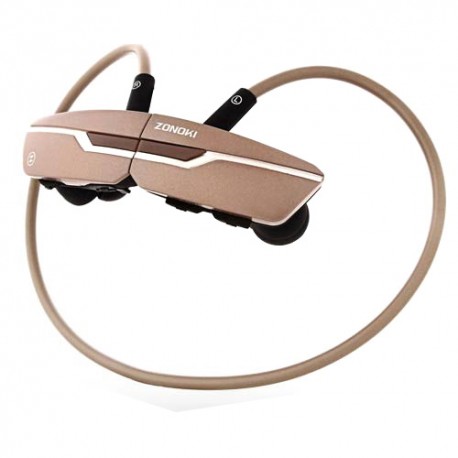 Auriculares Bluetooth especial deporte oro