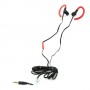 Auriculares deportivos Omega sport FH1014RB rojo-negro + micro