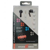 Auriculares intrauditivos Sami RS-4102 negro c/repuestos