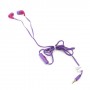 Auriculares deportivos sport Omega FH1013PP morado + micro