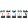 auriculares intrauditivos Omega freestyle+ microfono cordones rojo FH2112R