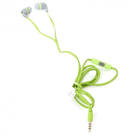 Auriculares deportivos sport Omega FH1013G verde + micro