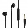Auriculares 3,5 mm,  para  Samsung / LG / HTC negro
