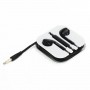 Auriculares 3,5 mm,  para  Samsung / LG / HTC negro