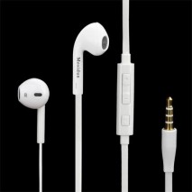 Auriculares 3,5 mm,  para  Samsung / LG / HTC blanco