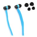 Auriculares intrauditivos omega freestyle + microfono Cordones  Azul FH2112BL