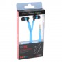 Auriculares intrauditivos omega freestyle + microfono Cordones  Azul FH2112BL