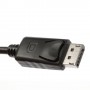 Cable adaptador de display macho a hembra HDMI de longitud 11cm,