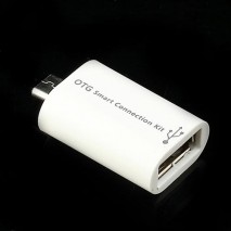 Conector OTG USB hembra a micro USB