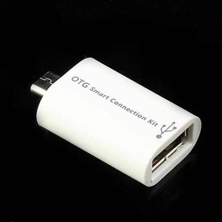 Conector OTG USB hembra a micro USB