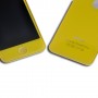 Kit cambio de color LCD + Tactil + Boton Home + Tapa trasera para iPhone 4 A1332 / A1349  color amar