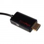 Cable adaptador TV Slimport a HDMI  para LG google Nexus 7 II / Nexus 4 negro