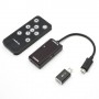 Cable adaptador MHL a HDMI hembra HDTV con mando a distancia
