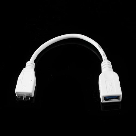 Cable USB 3,0 OTG para conector Samsung S5 / Note 3 N9000 / N9002 / N9005