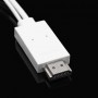 Cable adaptador TV MHL  micro usb  A HDMI para Samsung  Galaxy S4 I9500/ S3 I9300 blanco