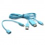 Cable adaptador de micro USB MHL a HDMI HD con cable adaptador MHL