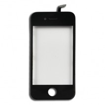 Tactil y marco para iPhone 4S A1387  color negro