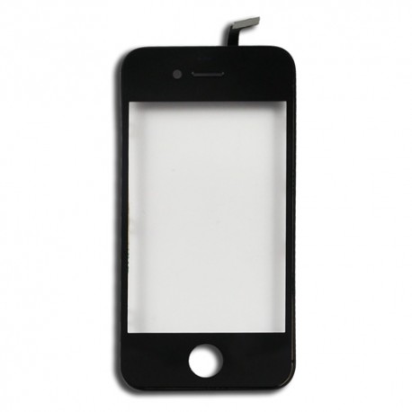 Tactil y marco para iPhone 4S A1387  color negro