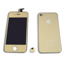 Carcasa trasera para iPhone 4S A1387  color dorado