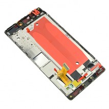 LCD + Tactil y marco para Huawei P8 Original color negro
