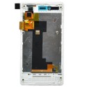 LCD + Tactil para Sony Xperia Miro - (ST23) Original color blanco