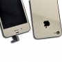 Kit cambio de color LCD + Tactil + Boton Home + Tapa trasera para iPhone 4 A1332 / A1349  color plat