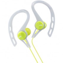Auriculares deportivos JVC HA-ECX20-G verdes, sujeccion flexible y ajustable