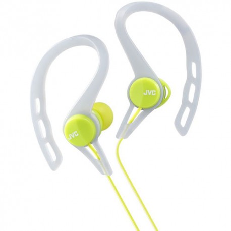 Auriculares deportivos JVC HA-ECX20-G verdes, sujeccion flexible y ajustable