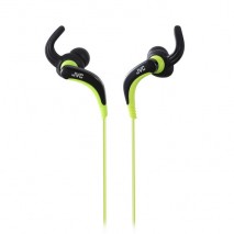 Auriculares deportivos JVC HA-ETX30 resistentes al agua y sudor  negro/neon