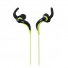 Auriculares deportivos JVC HA-ETX30 resistentes al agua y sudor  negro/neon