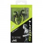 Auriculares deportivos JVC HA-ETX30 resistentes al agua y sudor  negro/neon