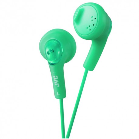 Auriculares JVC HA-F160-G-E Gummy verde esmeralda