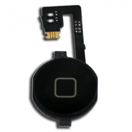 Boton Home Completo para iPhone 4 A1332 / A1349  color negro