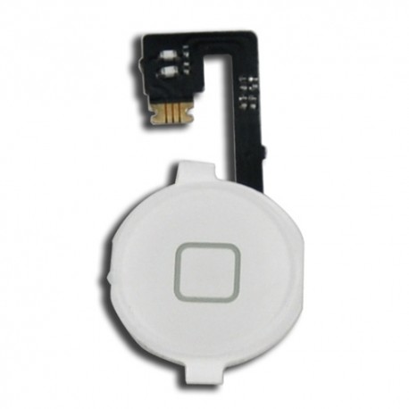 Boton Home Completo para iPhone 4 A1332 / A1349  color blanco